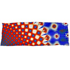 Digital Arts Fractals Futuristic Red Blue Body Pillow Case (dakimakura) by Wegoenart