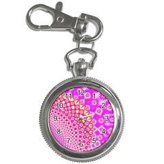 Digital Arts Fractals Futuristic Pink Key Chain Watches