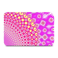 Digital Arts Fractals Futuristic Pink Plate Mats