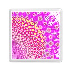 Digital Arts Fractals Futuristic Pink Memory Card Reader (Square)