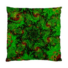 Art Artwork Fractal Digital Art  Green Standard Cushion Case (two Sides) by Wegoenart