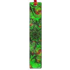 Art Artwork Fractal Digital Art  Green Large Book Marks by Wegoenart