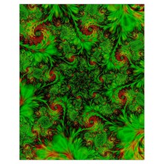 Art Artwork Fractal Digital Art  Green Drawstring Bag (small) by Wegoenart