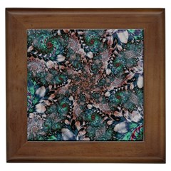 Art Artwork Fractal Digital Framed Tile by Wegoenart