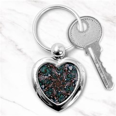 Art Artwork Fractal Digital Key Chain (heart) by Wegoenart