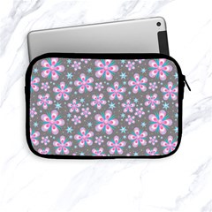 Seamless Pattern Flowers Pink Apple Ipad Mini Zipper Cases by Wegoenart