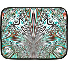 Crystal Design Crystal Pattern Glass Fleece Blanket (mini) by Wegoenart