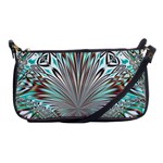 Crystal Design Crystal Pattern Glass Shoulder Clutch Bag Front