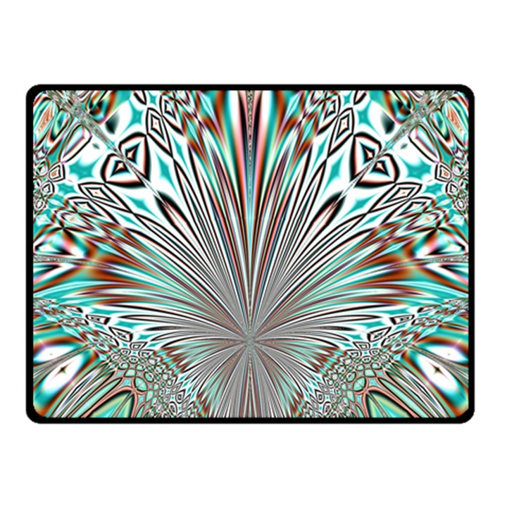 Crystal Design Crystal Pattern Glass Fleece Blanket (Small)