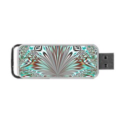 Crystal Design Crystal Pattern Glass Portable Usb Flash (one Side) by Wegoenart