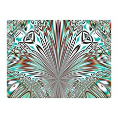 Crystal Design Crystal Pattern Glass Double Sided Flano Blanket (mini)  by Wegoenart