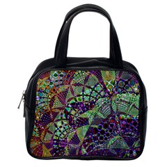 Background Design Art Artwork Classic Handbag (one Side) by Wegoenart