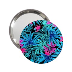 Leaves Picture Tropical Plant 2 25  Handbag Mirrors by Wegoenart