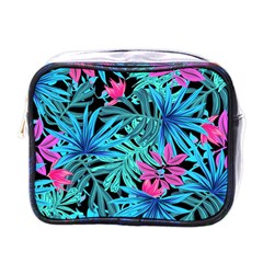 Leaves Picture Tropical Plant Mini Toiletries Bag (one Side) by Wegoenart