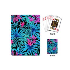 Leaves Picture Tropical Plant Playing Cards Single Design (mini) by Wegoenart