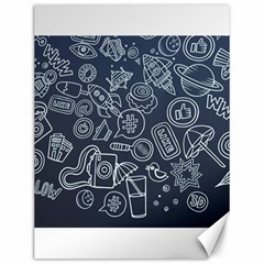 Internet Planets Drinks Computers Canvas 12  X 16  by Wegoenart