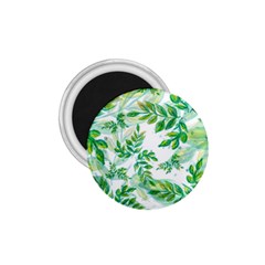 Leaves Green Pattern Nature Plant 1 75  Magnets by Wegoenart