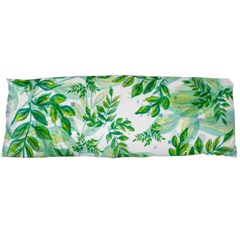 Leaves Green Pattern Nature Plant Body Pillow Case (dakimakura) by Wegoenart