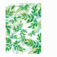 Leaves Green Pattern Nature Plant Small Garden Flag (two Sides) by Wegoenart