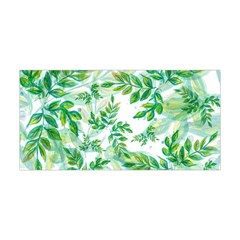 Leaves Green Pattern Nature Plant Yoga Headband by Wegoenart