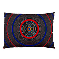 Art Design Fractal Circle Pillow Case by Wegoenart