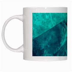 Background Texture Pattern Blue White Mugs by Wegoenart