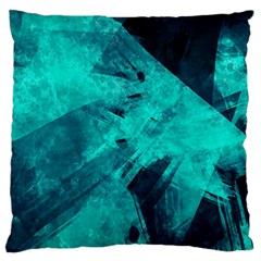 Background Texture Pattern Blue Large Flano Cushion Case (two Sides) by Wegoenart