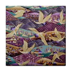 Textile Fabric Cloth Pattern Tile Coaster