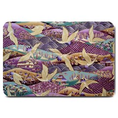 Textile Fabric Cloth Pattern Large Doormat 