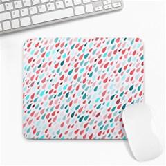 Rainy Day Pattern Large Mousepads by HelgaScand