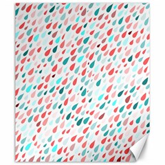 Rainy Day Pattern Canvas 20  X 24  by HelgaScand