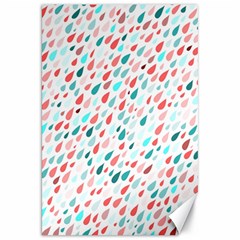 Rainy Day Pattern Canvas 20  X 30  by HelgaScand