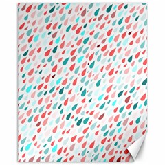 Rainy Day Pattern Canvas 11  X 14  by HelgaScand