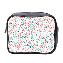 Rainy Day Pattern Mini Toiletries Bag (two Sides) by HelgaScand