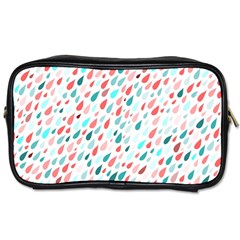 Rainy Day Pattern Toiletries Bag (one Side) by HelgaScand