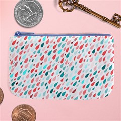 Rainy Day Pattern Large Coin Purse by HelgaScand