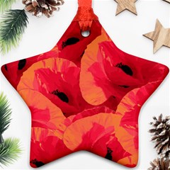 Poppies  Ornament (star)