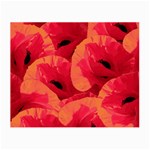 Poppies  Small Glasses Cloth Front