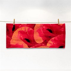 Poppies  Hand Towel by HelgaScand