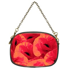 Poppies  Chain Purse (one Side) by HelgaScand