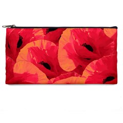 Poppies  Pencil Cases by HelgaScand