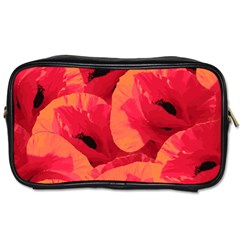 Poppies  Toiletries Bag (one Side) by HelgaScand