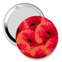 Poppies  3  Handbag Mirrors