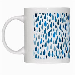 Rain Drops White Mugs by HelgaScand