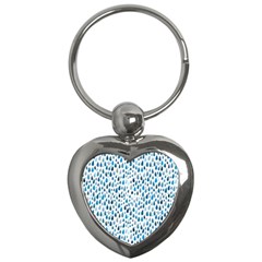 Rain Drops Key Chain (heart) by HelgaScand