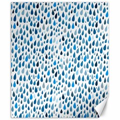 Rain Drops Canvas 20  X 24  by HelgaScand