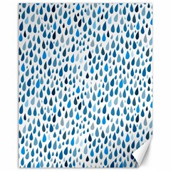 Rain Drops Canvas 11  X 14  by HelgaScand