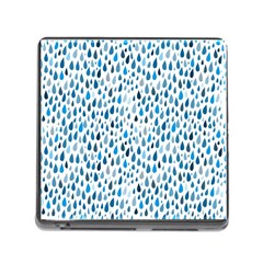 Rain Drops Memory Card Reader (square 5 Slot) by HelgaScand