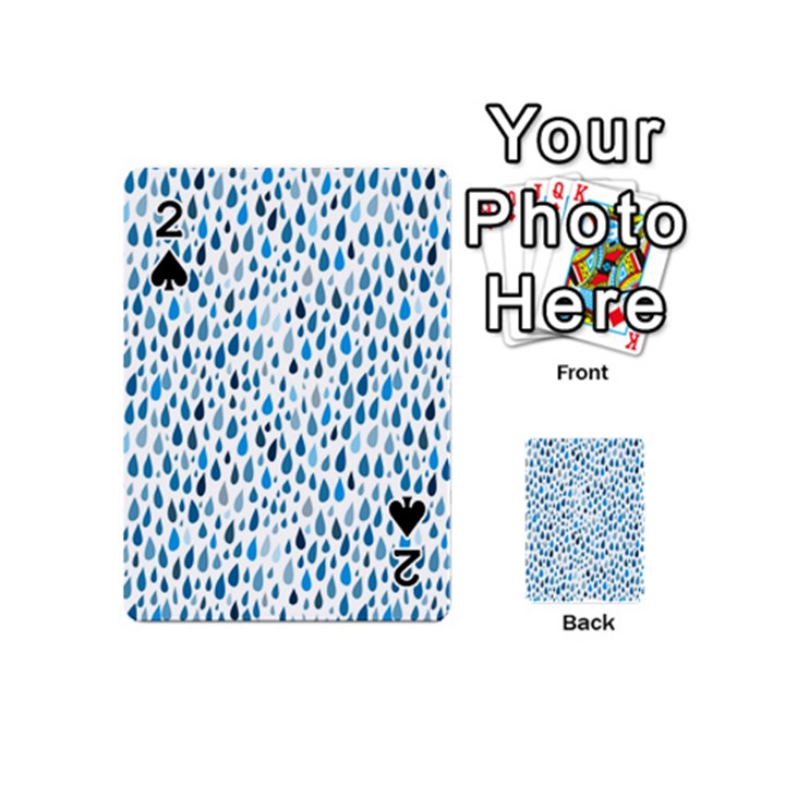 Rain Drops Playing Cards 54 Designs (Mini)