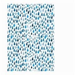 Rain Drops Small Garden Flag (two Sides) by HelgaScand